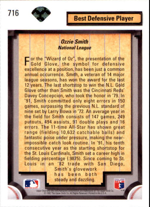 Sports Card Back