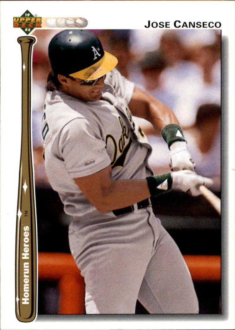 1992 Upper Deck Home Run Heroes #HR1 Jose Canseco