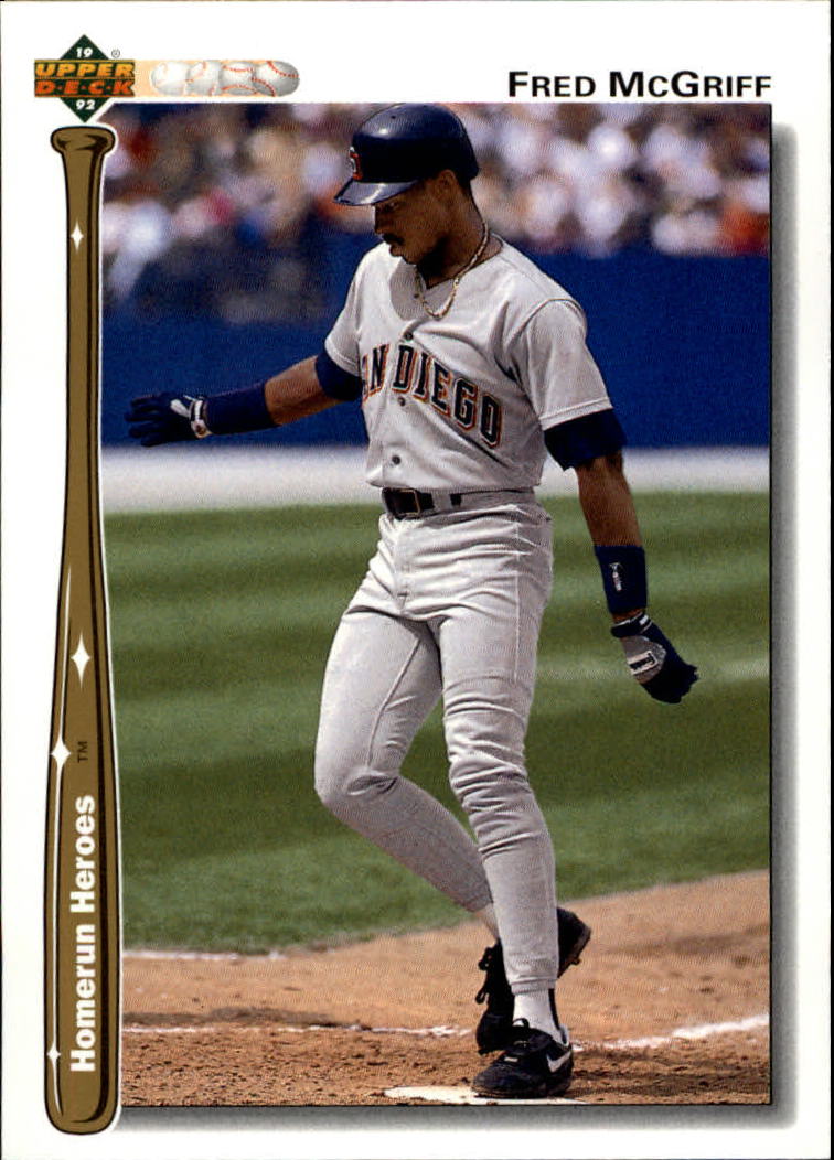1992 Upper Deck Home Run Heroes #HR10 Fred McGriff