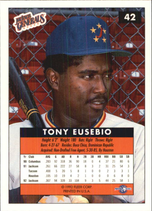 Sports Card Back