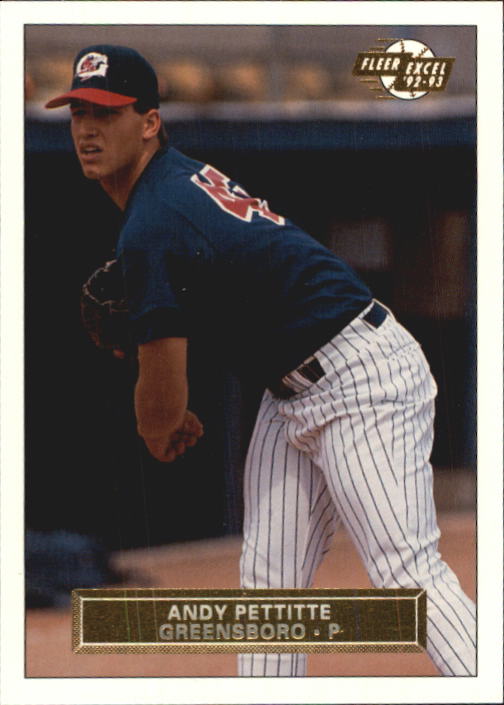 1992-93 Excel #214 Andy Pettitte