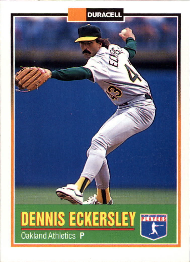 1993 Duracell Power Players II #23 Dennis Eckersley