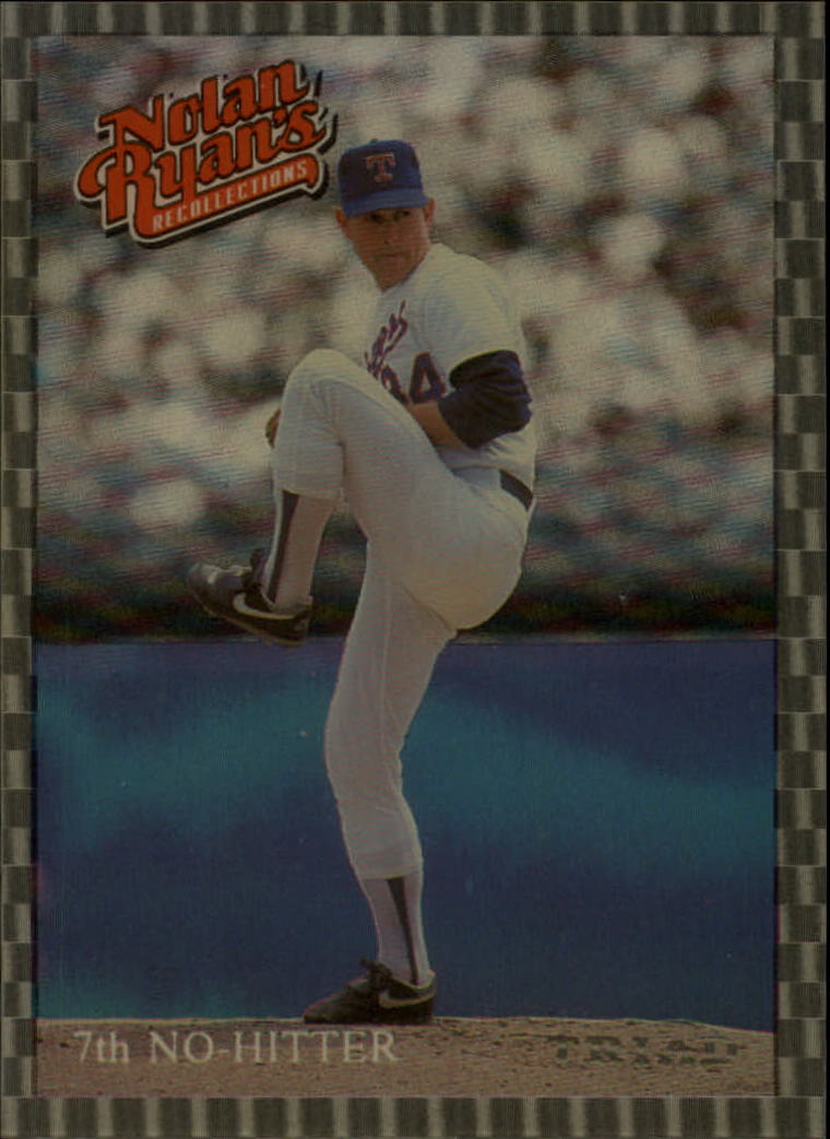 1993 Ryan Whataburger #8 Nolan Ryan/7th No-hitter
