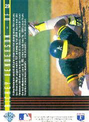 Sports Card Back