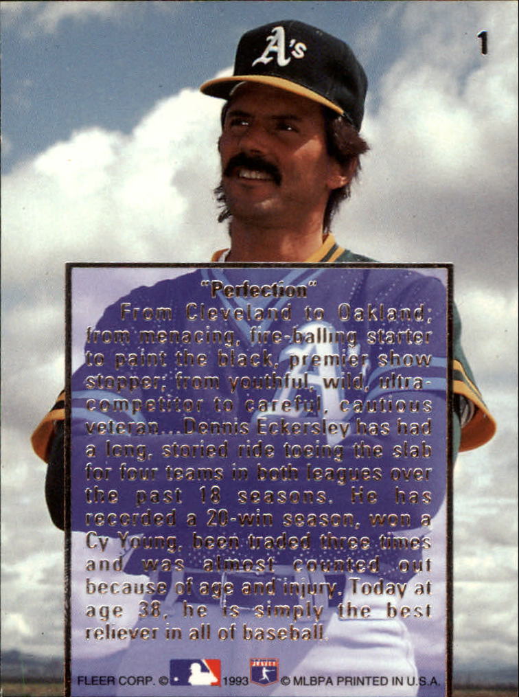 Sports Card Back