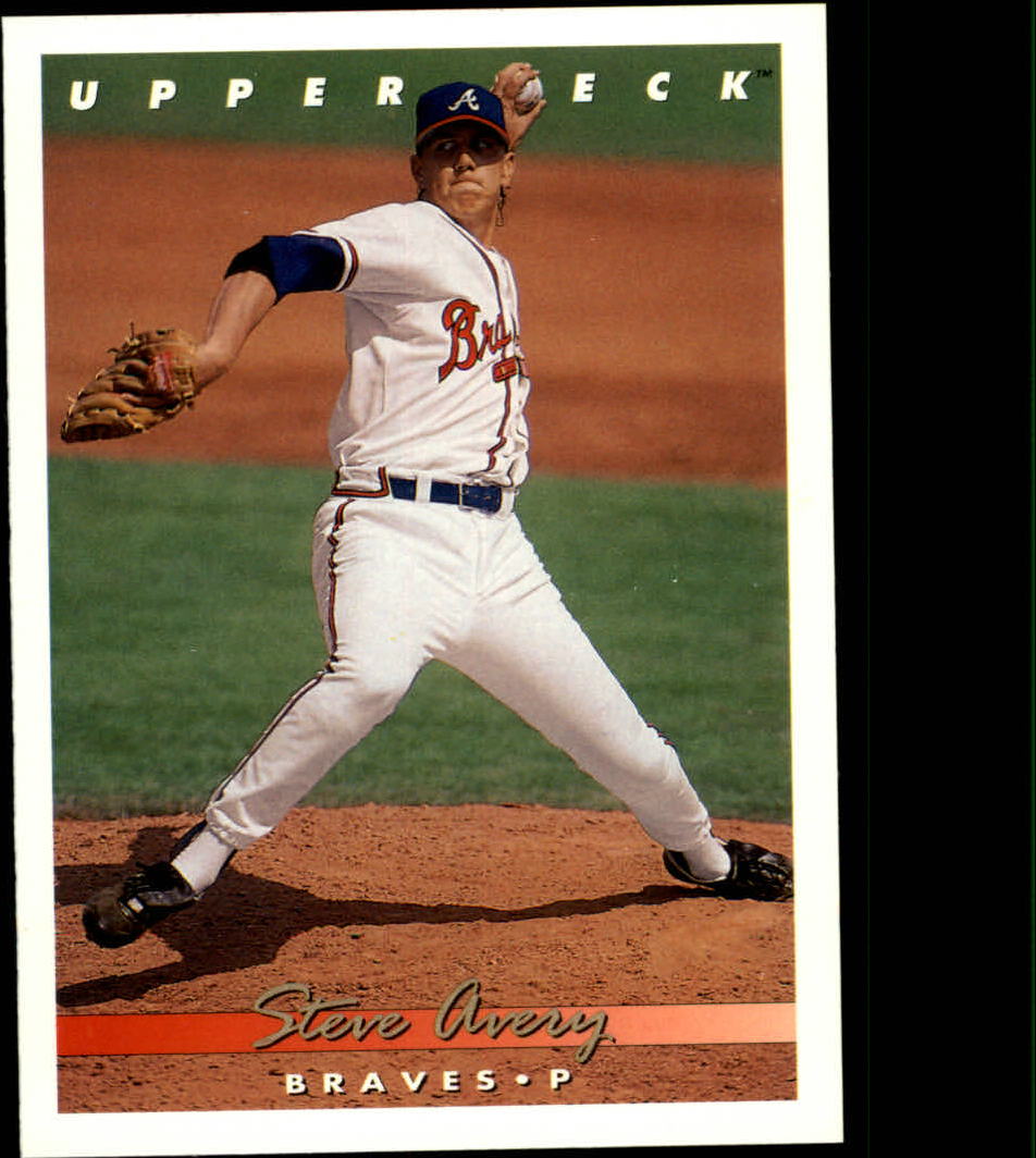 1994 UPPER DECK STEVE AVERY ATLANTA BRAVES #41