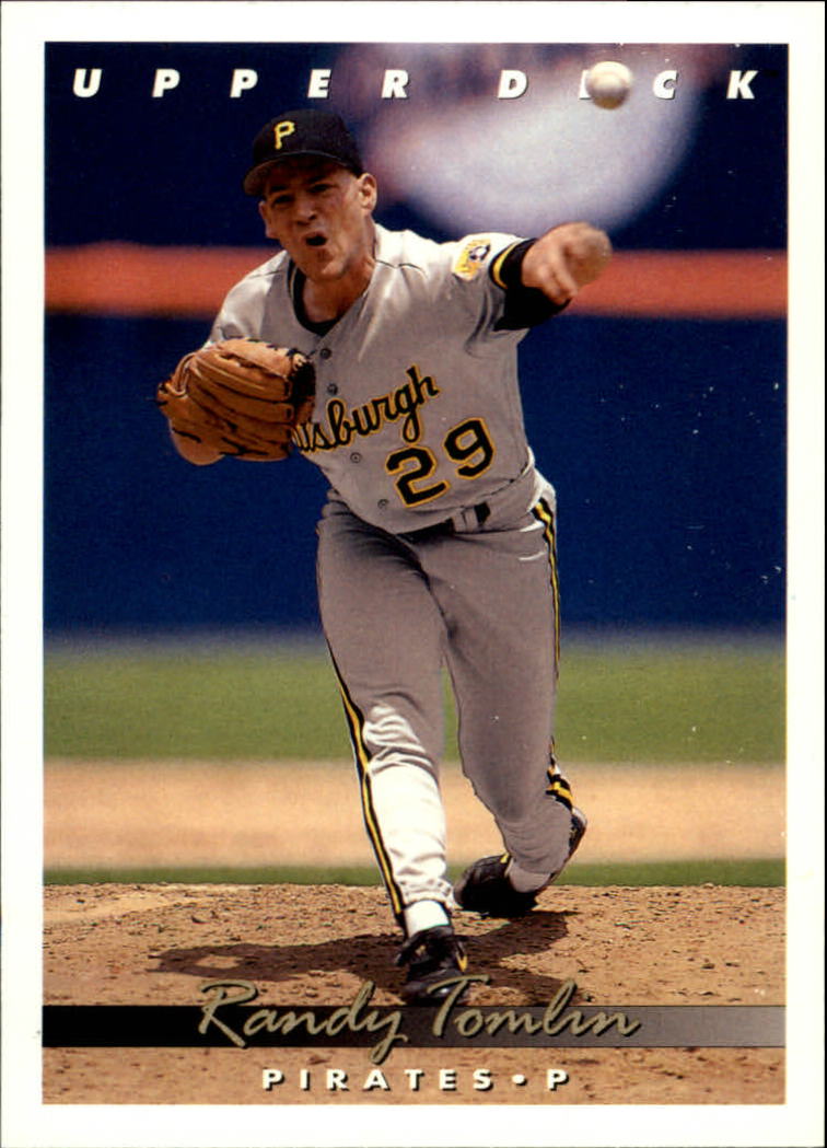 1993 Upper Deck #284 Randy Tomlin