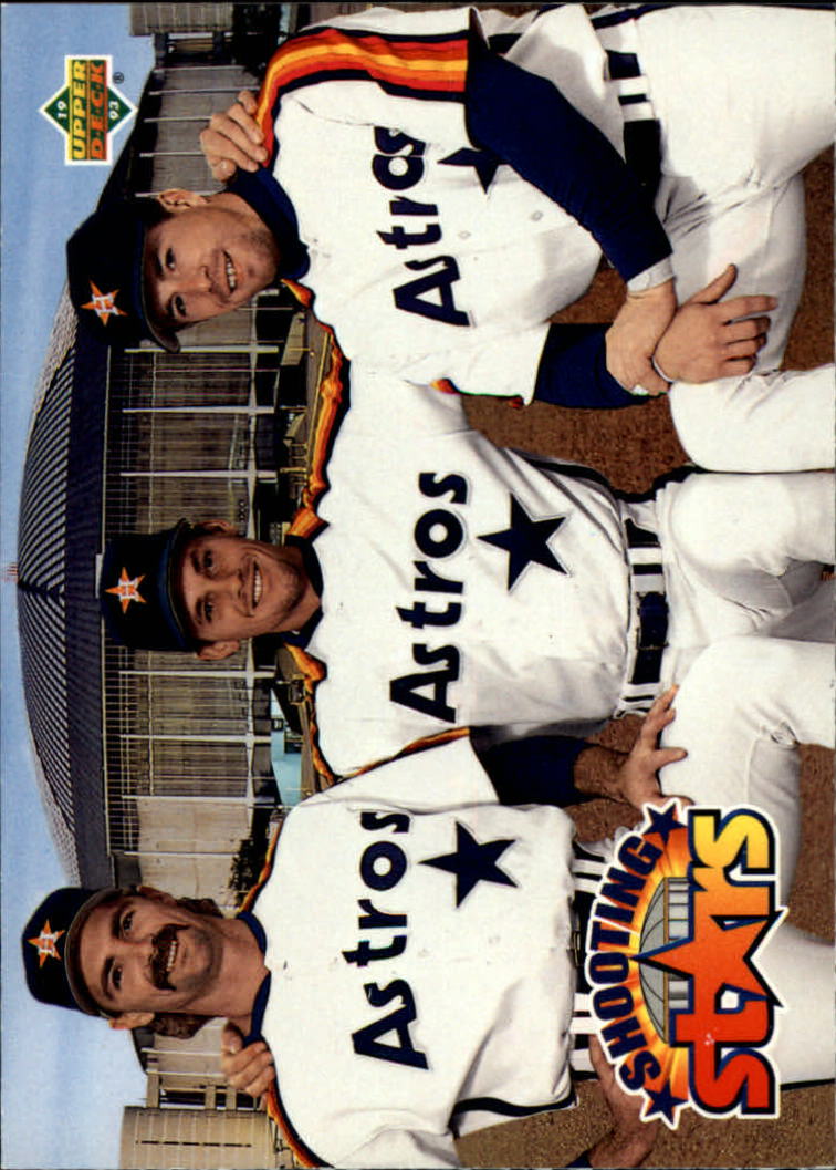 1993 Upper Deck #475 Shooting Stars Houston  