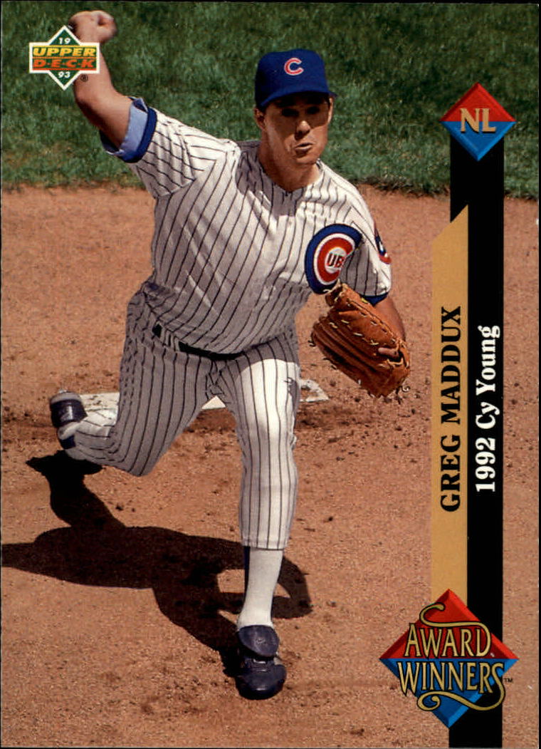 Greg Maddux 1992 Upper Deck #353 Chicago Cubs