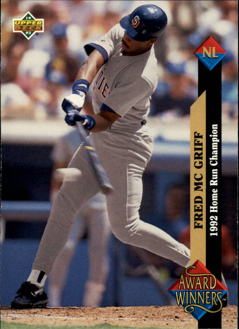 1993 Upper Deck #496 Fred McGriff AW
