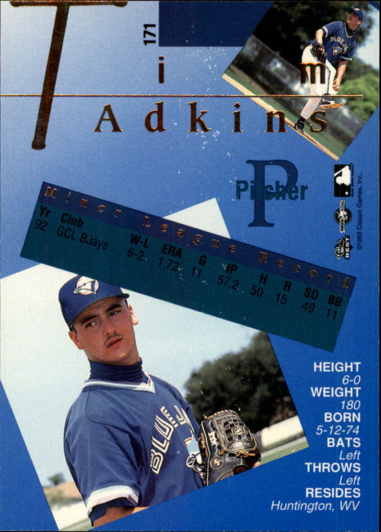 Sports Card Back