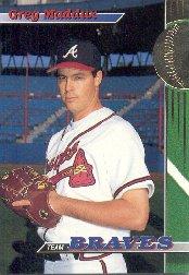 1993 Braves Stadium Club #18 Greg Maddux