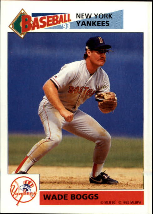 1993 Panini Stickers #152 Wade Boggs