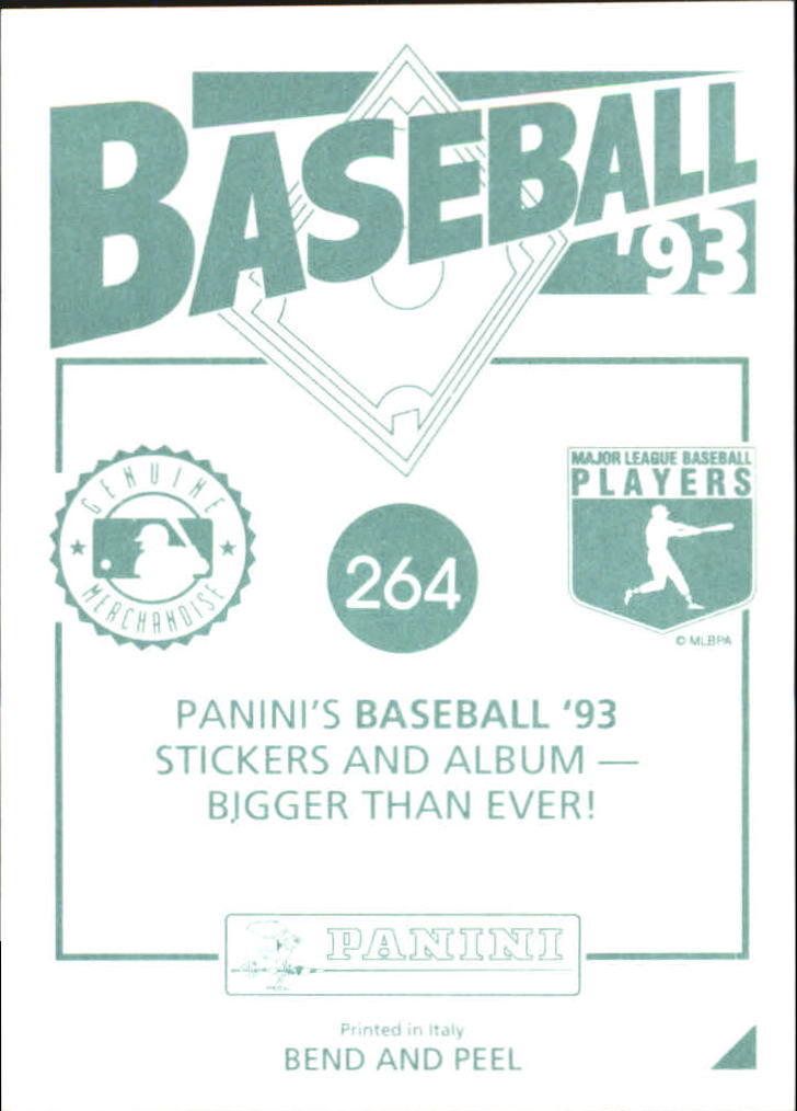 Sports Card Back