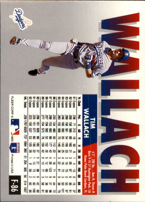 A0291- 1993 Fleer Final Edition BB 1-200 +Rookies -You Pick- 15+ FREE US SHIP - Picture 169 of 389