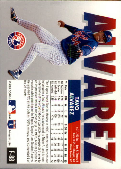 A0291- 1993 Fleer Final Edition BB 1-200 +Rookies -You Pick- 15+ FREE US SHIP - Picture 173 of 389