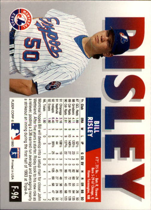 A0291- 1993 Fleer Final Edition BB 1-200 +Rookies -You Pick- 15+ FREE US SHIP - Picture 189 of 389