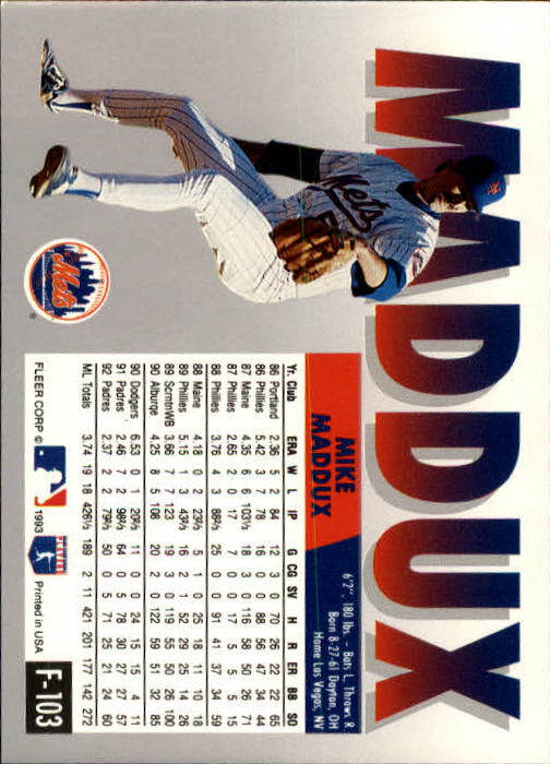A0291- 1993 Fleer Final Edition BB 1-200 +Rookies -You Pick- 15+ FREE US SHIP - Picture 203 of 389