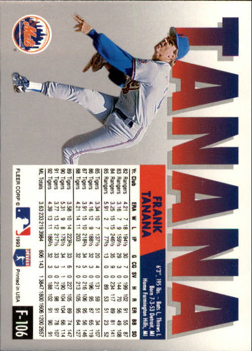 A0291- 1993 Fleer Final Edition BB 1-200 +Rookies -You Pick- 15+ FREE US SHIP - Picture 209 of 389