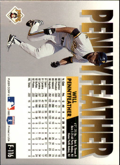 A0291- 1993 Fleer Final Edition BB 1-200 +Rookies -You Pick- 15+ FREE US SHIP - Picture 229 of 389