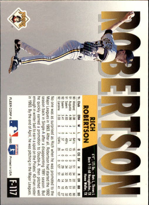A0291- 1993 Fleer Final Edition BB 1-200 +Rookies -You Pick- 15+ FREE US SHIP - Picture 231 of 389