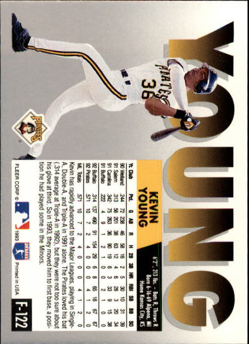 A0291- 1993 Fleer Final Edition BB 1-200 +Rookies -You Pick- 15+ FREE US SHIP - Picture 241 of 389