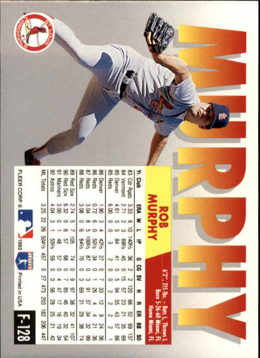 A0291- 1993 Fleer Final Edition BB 1-200 +Rookies -You Pick- 15+ FREE US SHIP - Picture 253 of 389