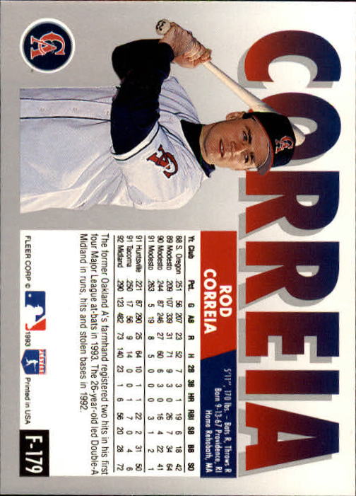 A0291- 1993 Fleer Final Edition BB 1-200 +Rookies -You Pick- 15+ FREE US SHIP - Picture 353 of 389