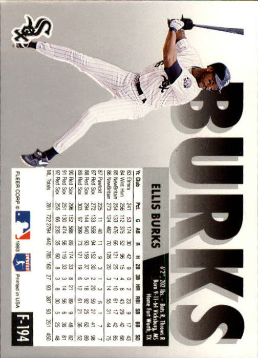 A0291- 1993 Fleer Final Edition BB 1-200 +Rookies -You Pick- 15+ FREE US SHIP - Picture 379 of 389