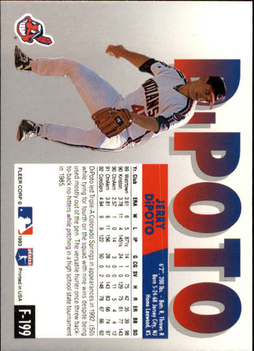 A0291- 1993 Fleer Final Edition BB 1-200 +Rookies -You Pick- 15+ FREE US SHIP - Picture 387 of 389