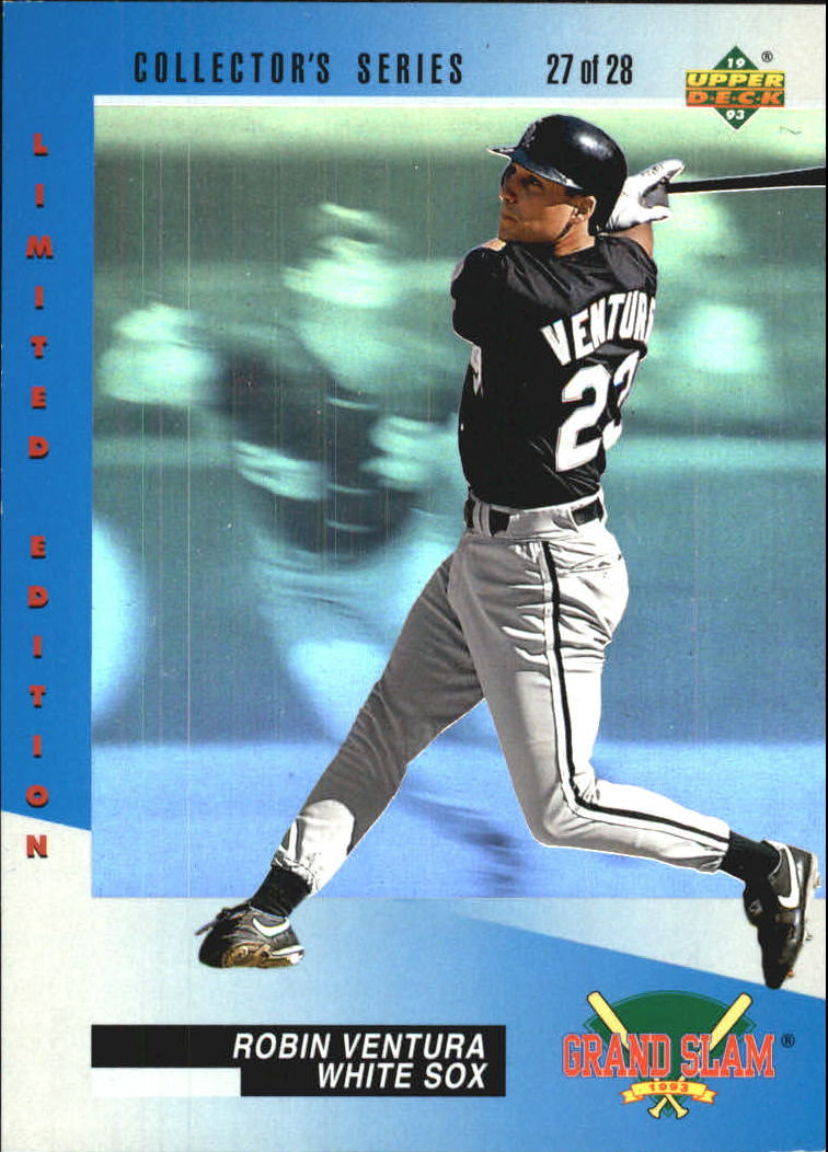 Robin Ventura 1993 Leaf #439 Chicago White Sox Baseball Card