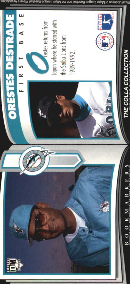 1993 Diamond Marks #31 Orestes Destrade back image