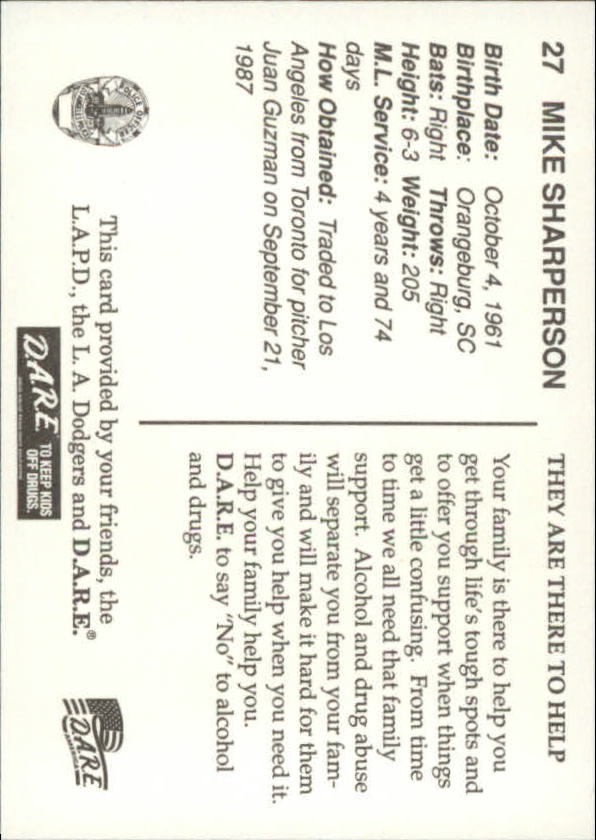 B6451- 1993 Dodgers Police Baseball Card #s 1-30 -You Pick- 15+ FREE US SHIP - Picture 47 of 59