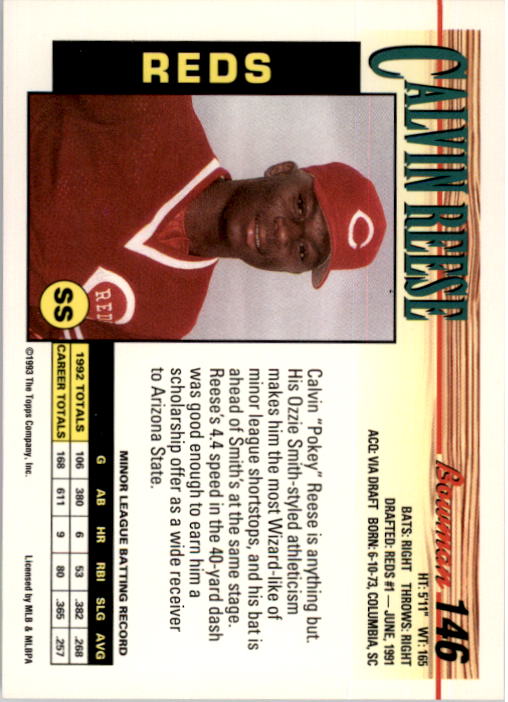 Sports Card Back