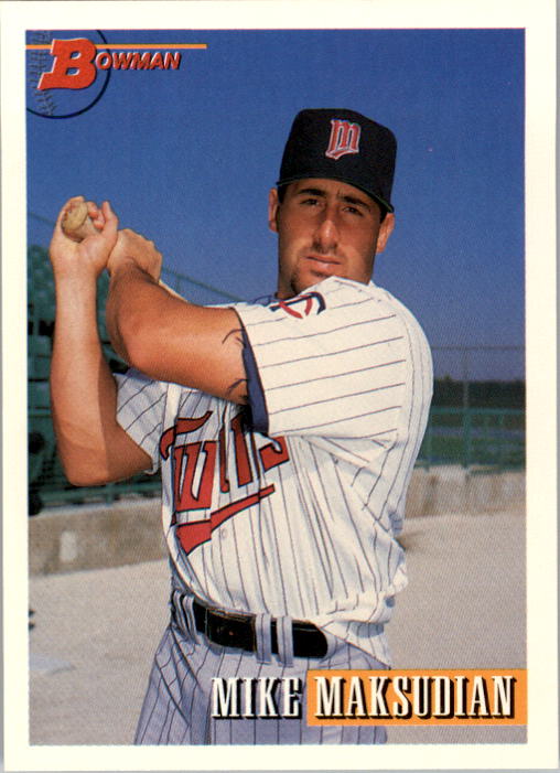 1993 Bowman Baseball "Main Set" Base Cards #251 to #500 - Picture 94 of 499