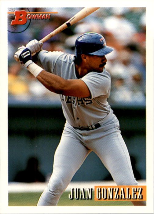 1993 Bowman #305 Juan Gonzalez