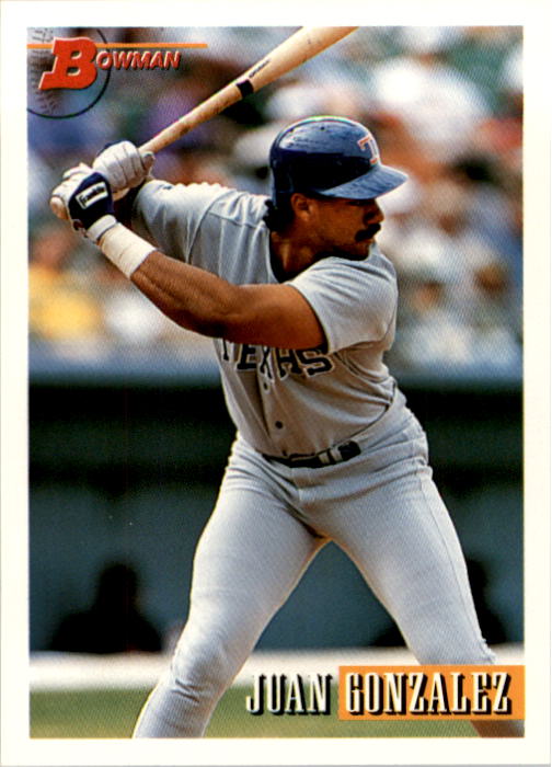 1993 Bowman Baseball "Main Set" Base Cards #251 to #500 - Picture 110 of 499