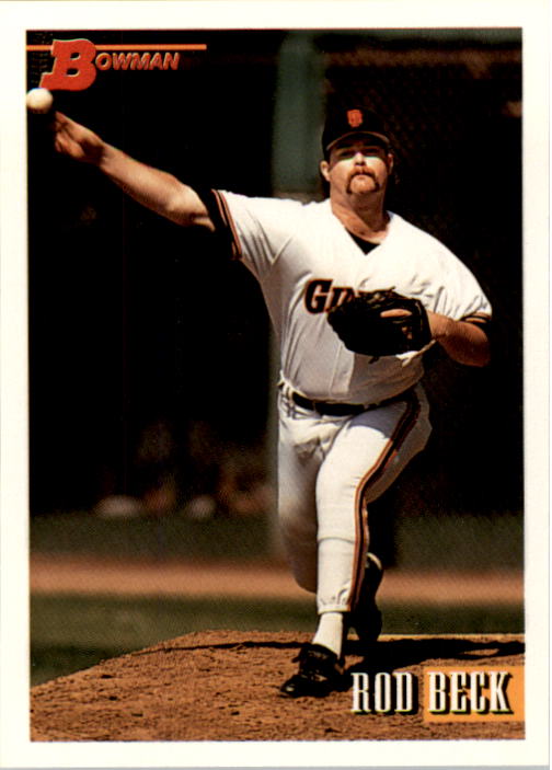 1993 Bowman Baseball "Main Set" Base Cards #251 to #500 - Picture 116 of 499