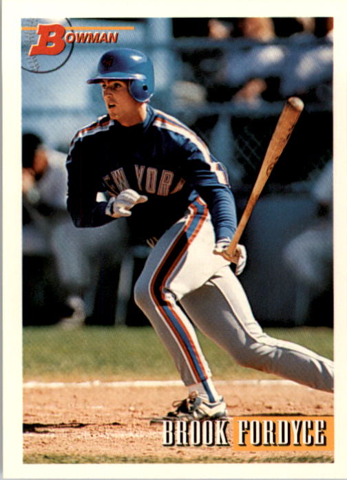 1993 Bowman Baseball "Main Set" Base Cards #251 to #500 - Picture 166 of 499