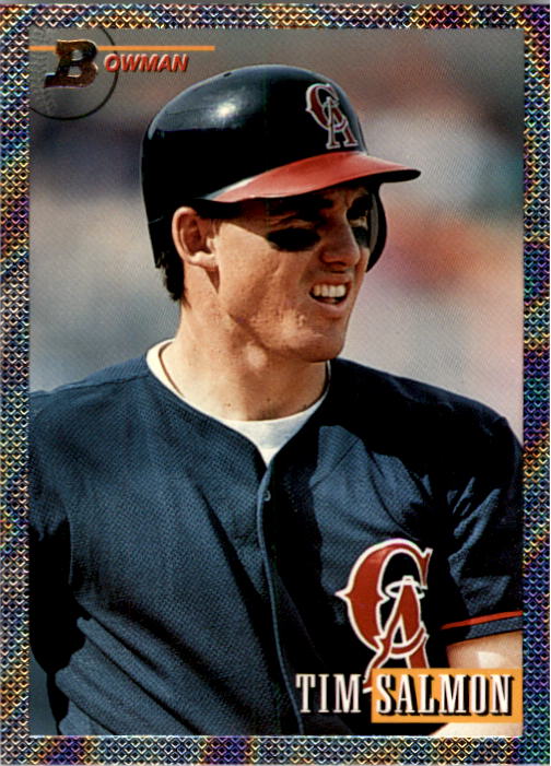 1993 Bowman Baseball "Main Set" Base Cards #251 to #500 - Picture 182 of 499