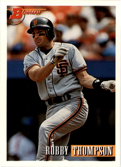 1993 Bowman Baseball "Main Set" Base Cards #251 to #500 - Picture 372 of 499