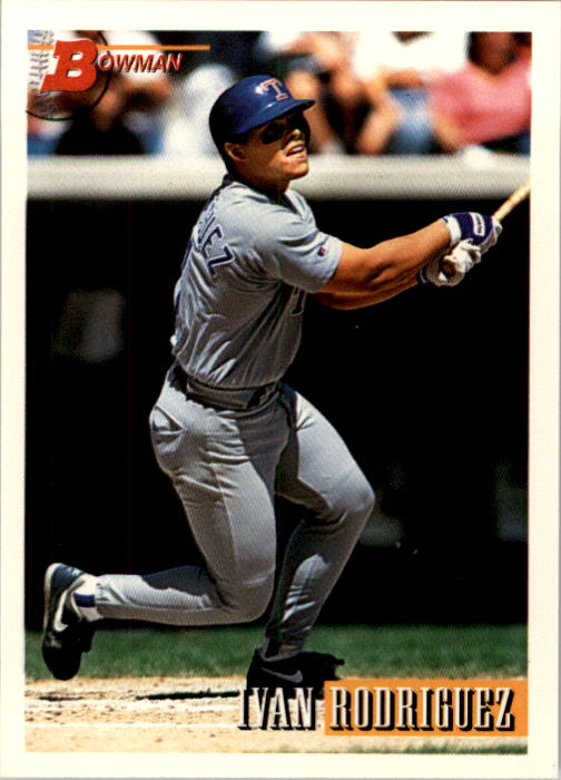 1993 Bowman #489 Ivan Rodriguez