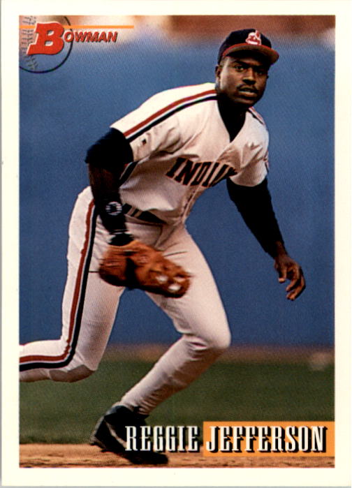 1993 Bowman #557 Reggie Jefferson