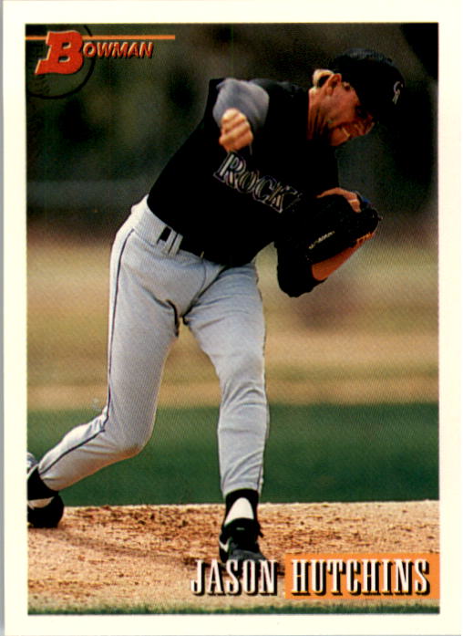 1993 Bowman #584 Jason Hutchins RC