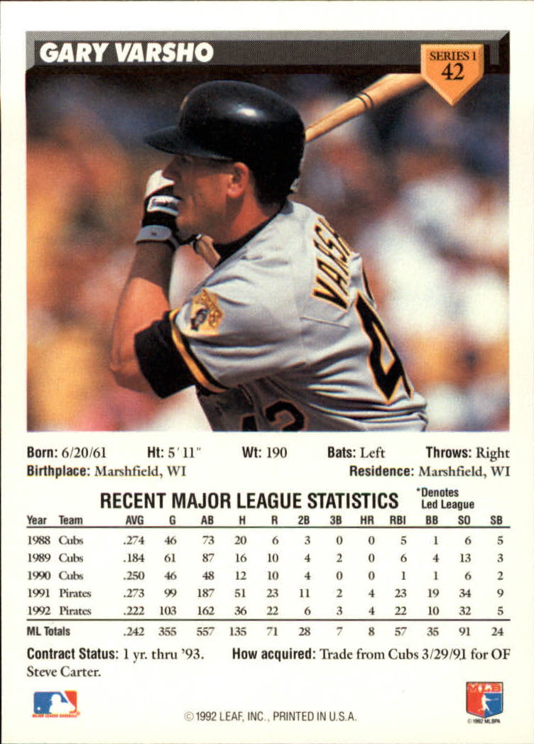 B1980- 1993 Donruss Baseball Cards 1-250 +Rookies -You Pick- 15+ FREE US SHIP - Picture 85 of 501