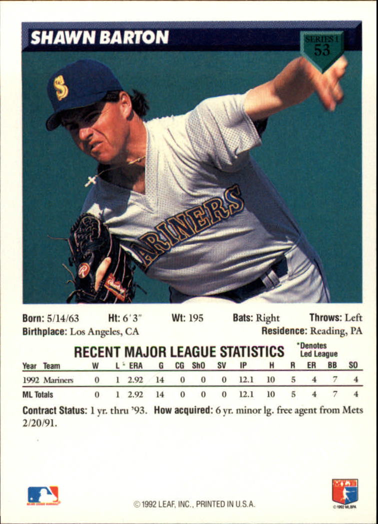 B1980- 1993 Donruss Baseball Cards 1-250 +Rookies -You Pick- 15+ FREE US SHIP - Picture 107 of 501
