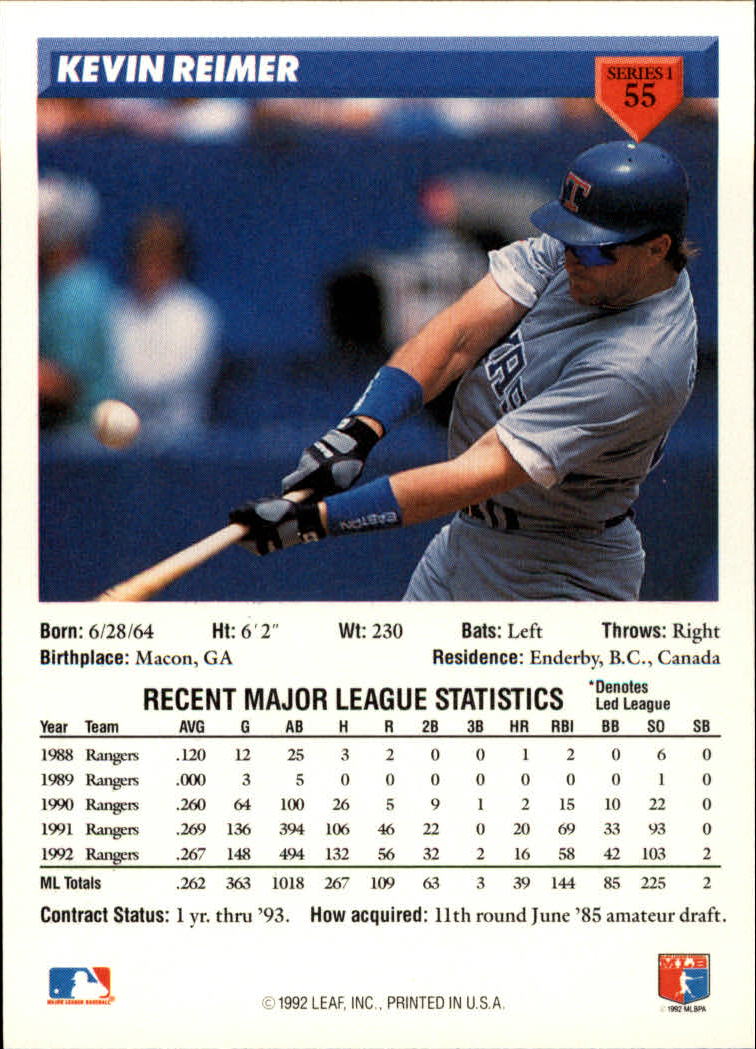 B1980- 1993 Donruss Baseball Cards 1-250 +Rookies -You Pick- 15+ FREE US SHIP - Picture 111 of 501