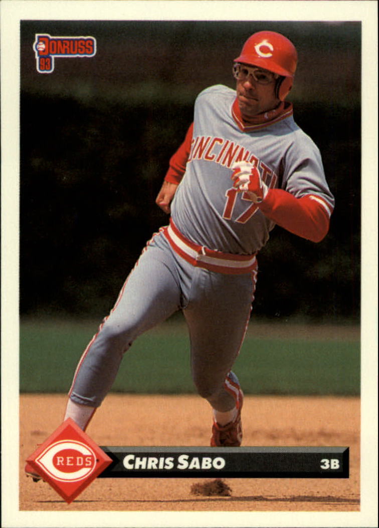 1993 Donruss #58 Chris Sabo