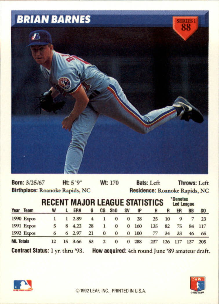 B1980- 1993 Donruss Baseball Cards 1-250 +Rookies -You Pick- 15+ FREE US SHIP - Picture 177 of 501