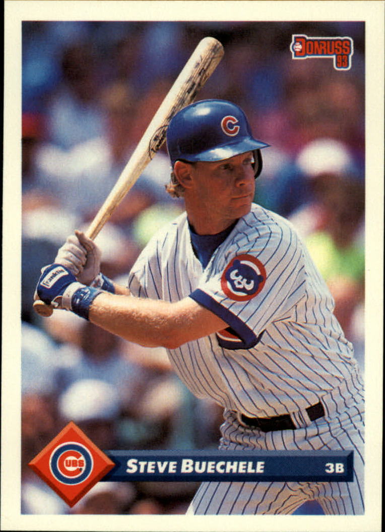 1994 Collector's Choice Silver Signature #66 Steve Buechele Cubs